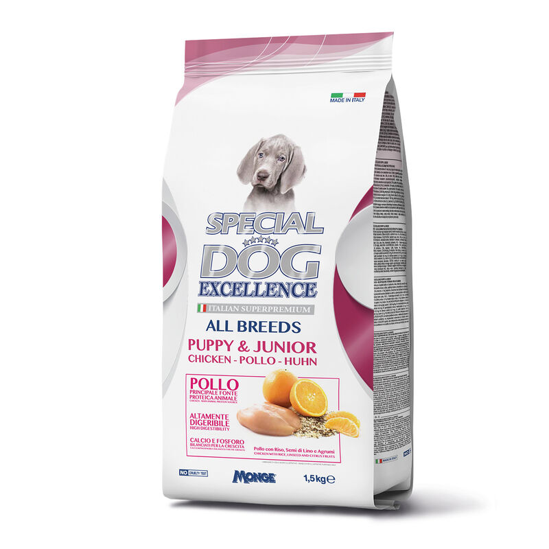 Special Dog Excellence Dog All Breeds Puppy & Junior Pollo 1,5 kg