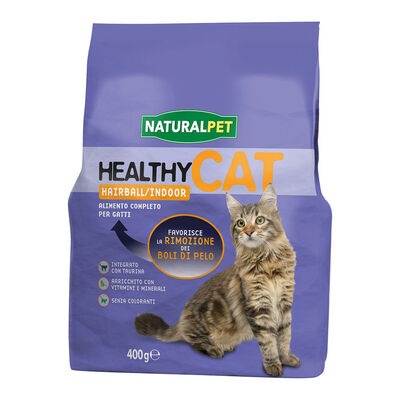 Naturalpet Cat Adult Healty Hairball Indoor 400 gr