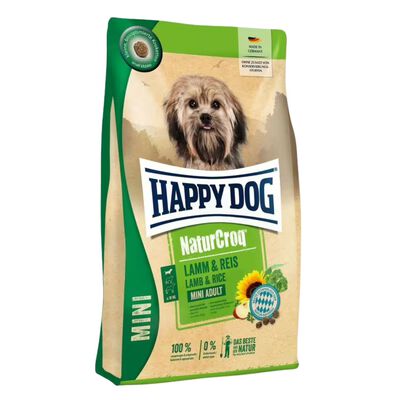 Happy Dog Adult Mini NaturCroq Agnello e riso 4 kg