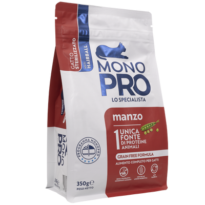 Monopro Cat Sterilised Manzo 350gr