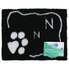 Petup Tappeto Furbed Plus Nero 50x70 cm