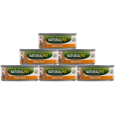 Naturalpet Cat Sterilised Mousse al pollo 85gr