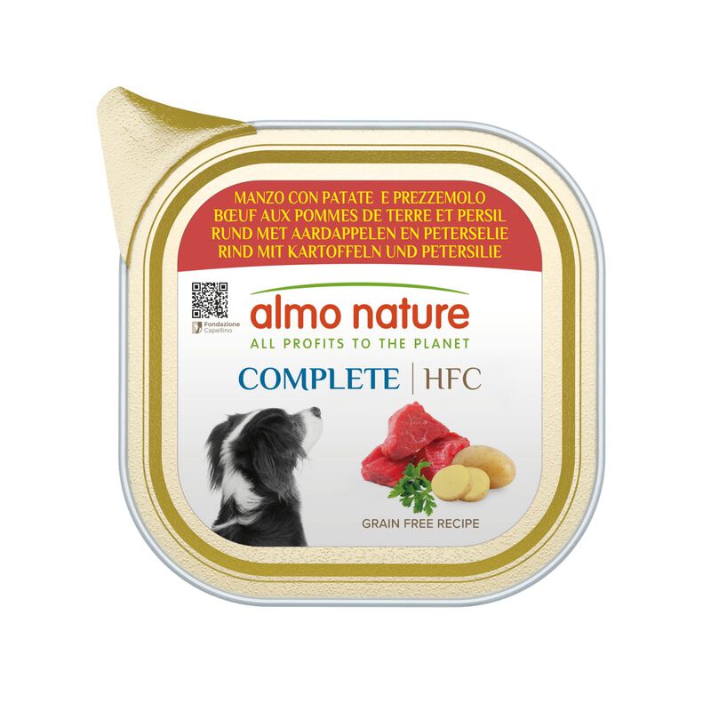 Almo Nature HFC Dog Adult manzo con patate 150 gr