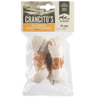 Crancito's Osso annodato di pelle bovina con pollo 2pz 11 cm