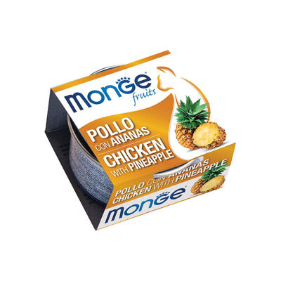 Monge Fruits Cat Adult Pezzetti di Pollo con Ananas 80 gr