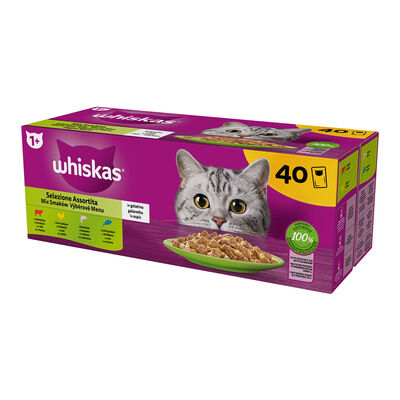 Whiskas Cat Adult Multipack Seleziona assortita 85x40 pz