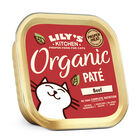 Lily's Kitchen Cat Adult Organic Beef Dinner, Manzo 85 gr