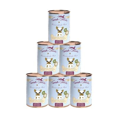 Terra Canis Dog Puppy Agnello con Zucchino, Finocchio e Yogurt magro 400 gr