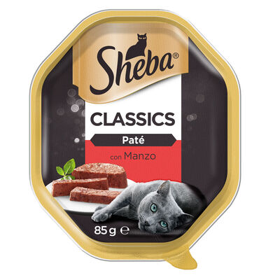 Sheba Cat Patè Classics Manzo 85 gr