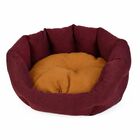 L'Isola dei Tesori Cuccia Soft per cani Bordeaux 65 cm