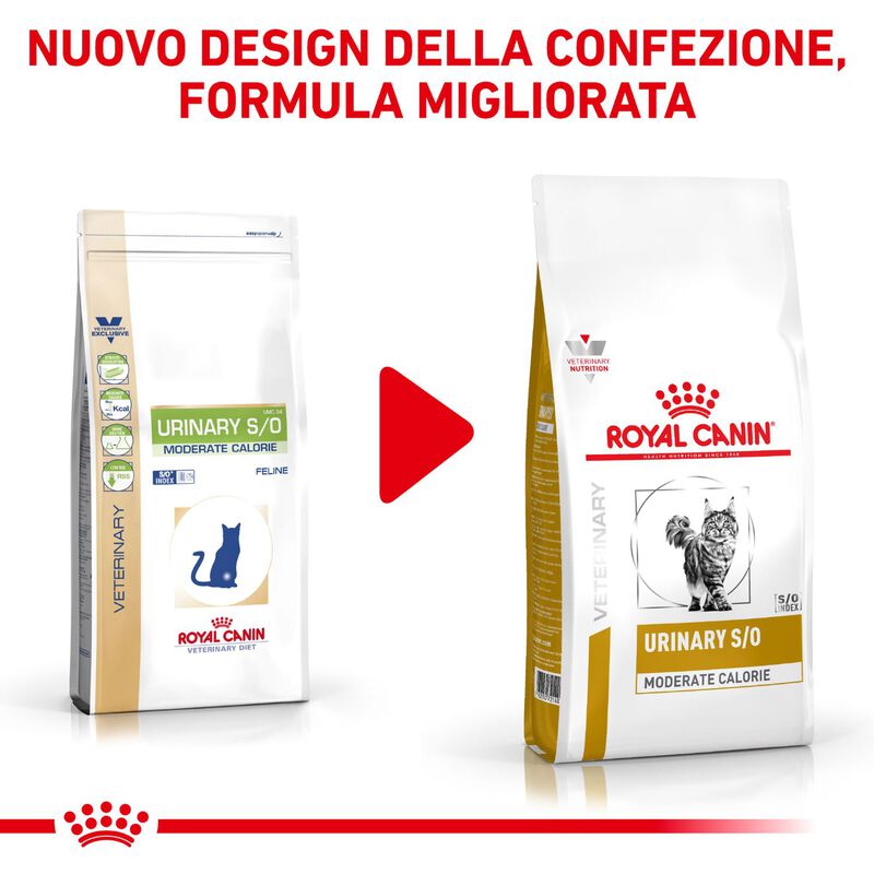 Royal Canin Veterinary Diet Cat Urinary S/O Moderate Calorie 1,5 kg