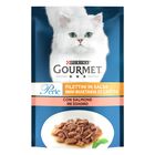 Gourmet Perle Cat Adult Filettini in Salsa con Salmone 85 gr