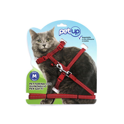 Petup Pettorina con Guinzaglio 10mm Blu