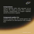 Cesar Dog Selezioni dell'Orto con Agnello sugoso, tacchino e fagiolini in Gelatina 150 gr