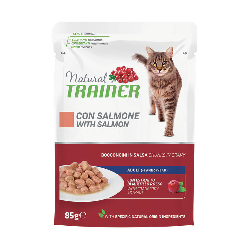 Natural Trainer Cat Adult Salmone 85 gr.