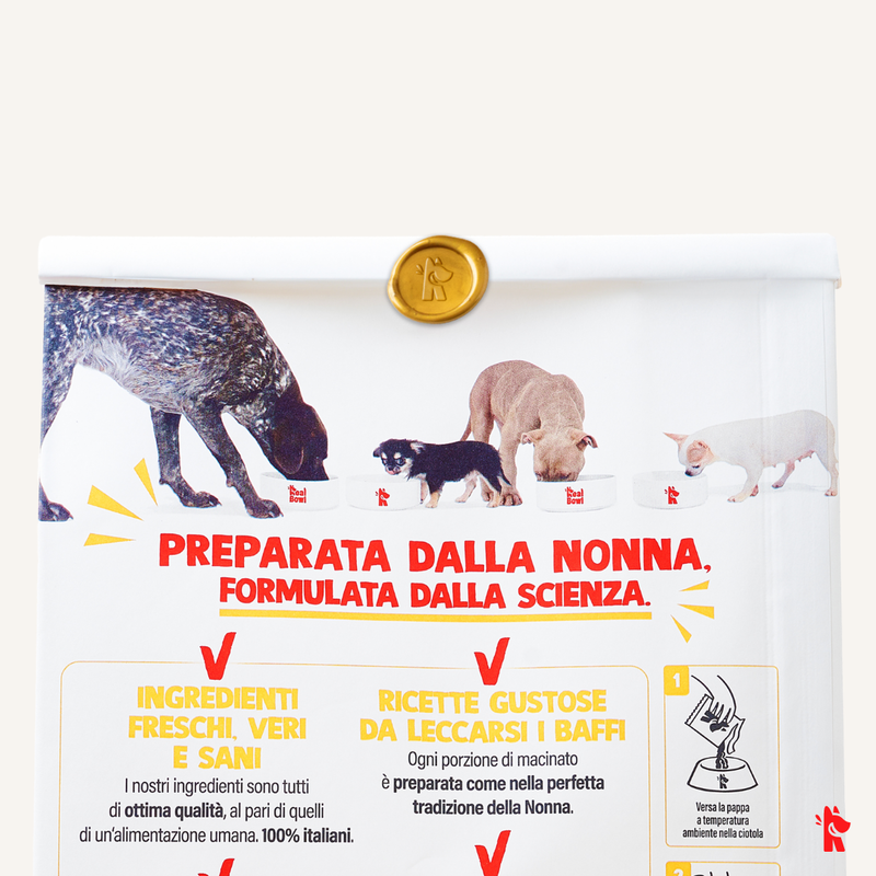 Real Bowl Dog Frain free Multipack Manzo Pollo e Sardine 7x400gr 