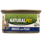 Naturalpet Cat Adult Mousse con Pesce 85 gr image number 0