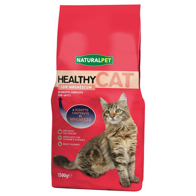 Naturalpet Cat Adult Healty Low Magnesium 1,5Kg