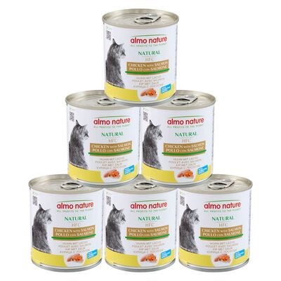 Almo Nature HFC Natural Cat Pollo con Salmone 280 gr