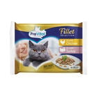 Prevital Cat Adult Multipack Filetti Tacchino e Pollo in gelatina 85x4 pz image number 0