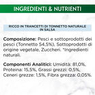 Gourmet Nature's Creations Trancetti di Tonnetto in Salsa 70 gr