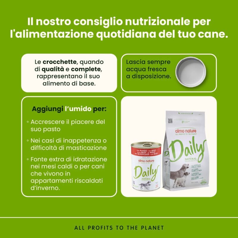 Almo Nature Daily Dog Adult Manzo 400g