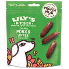 Lily's Kitchen Dog Adult Snack Cracking Pork & Apple Sausages, salsicce di Maiale e Mele 70 gr image number 0