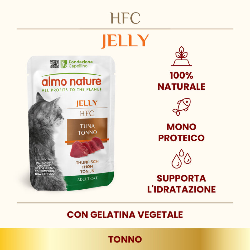 Almo Nature HFC Jelly Cat Tonno 55 gr