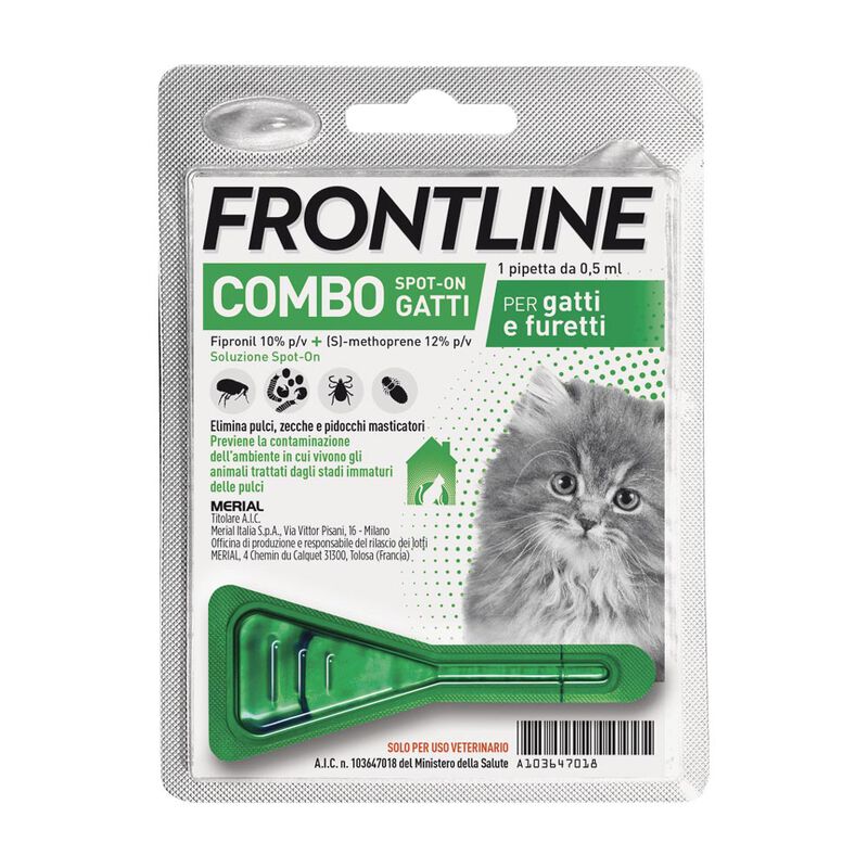 Frontline Combo Spot-On gatti 1 pipetta