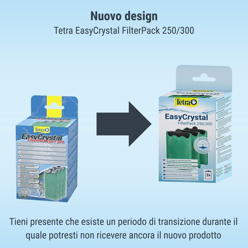 Tetra EasyCrystal Filter Pack 250/300
