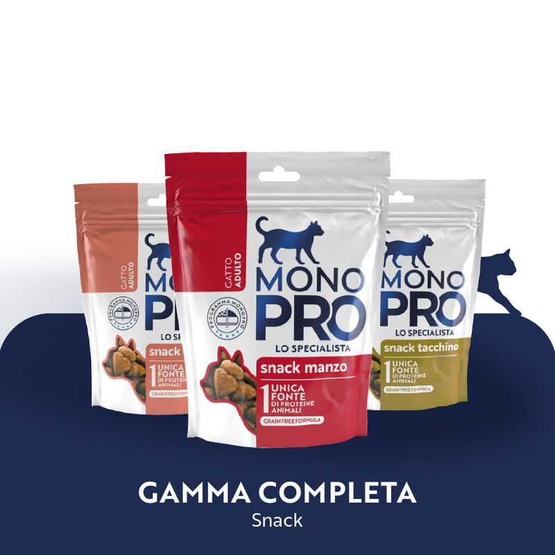 Monopro Cat Adult Snack Tacchino 50gr