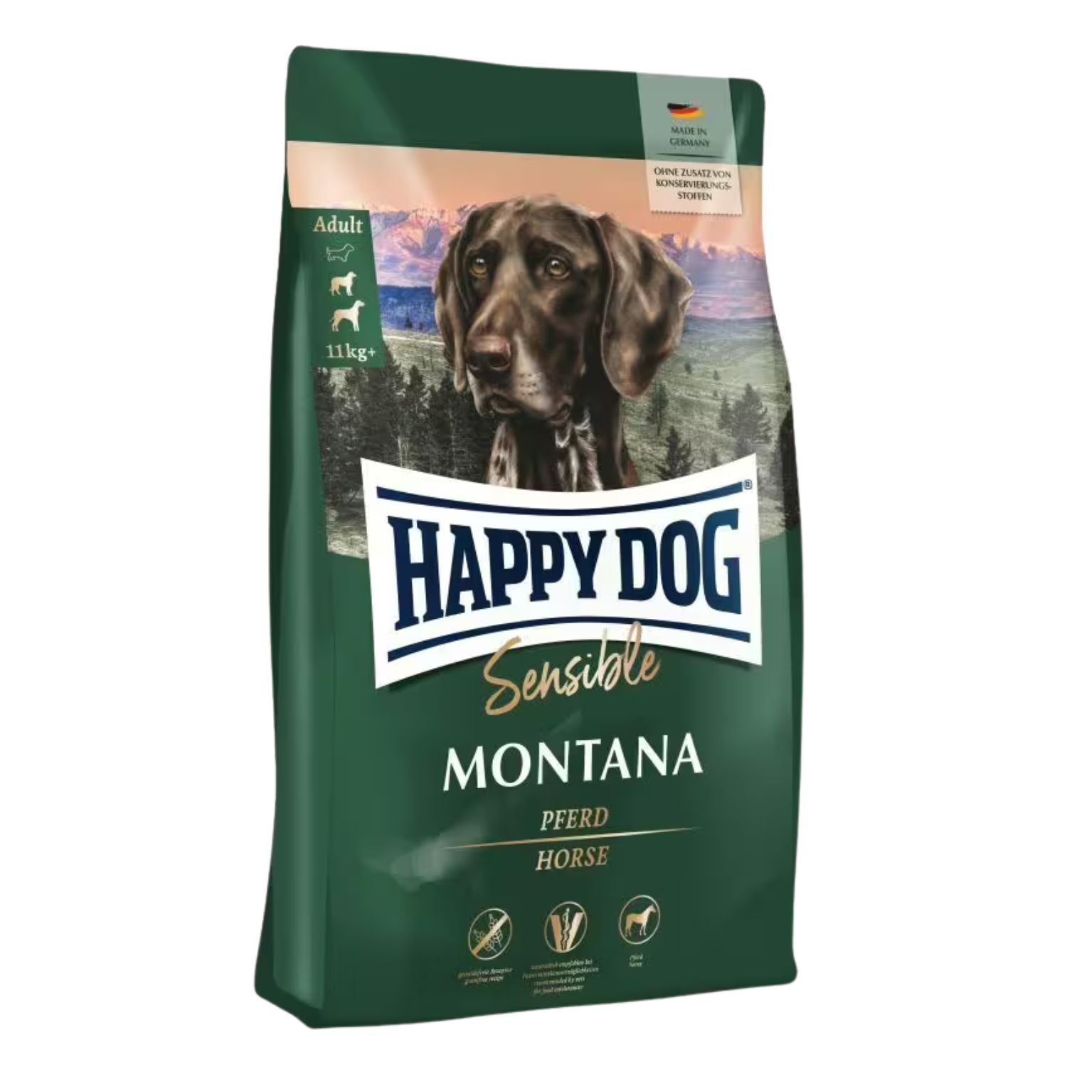 Happy Dog Sensible Montana Cavallo e Patate 10 kg | L'Isola dei Tesori