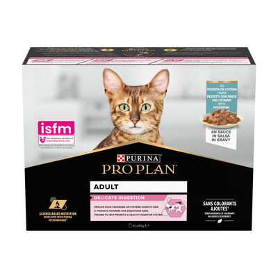 Purina Pro Plan Delicate Cat Adult Pesce dell'Oceano 10x85 gr