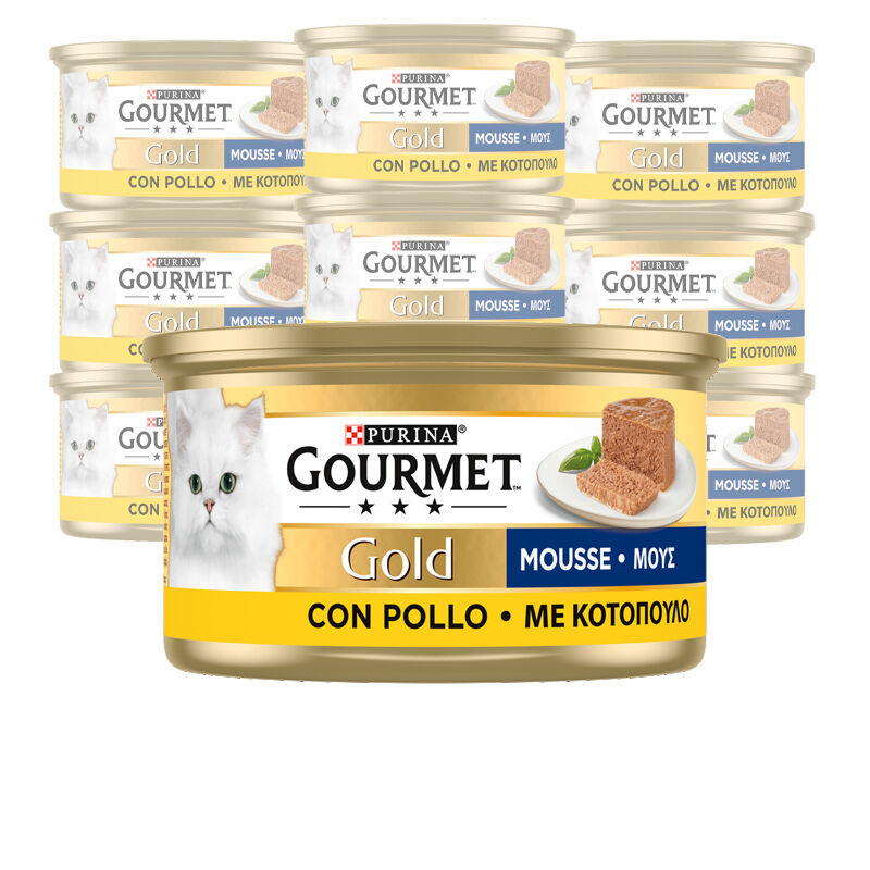 Gourmet Gold Cat Adult  Mousse con Pollo 85 gr