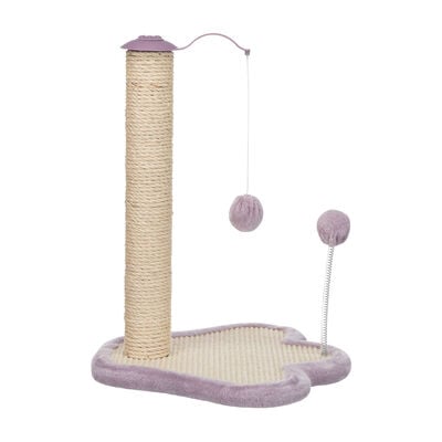 Trixie Junior Tiragraffi lilla ad Impronta con colonna h 50 cm