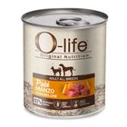 O-life Dog Pat&eacute; con Manzo e Melone 400 gr
