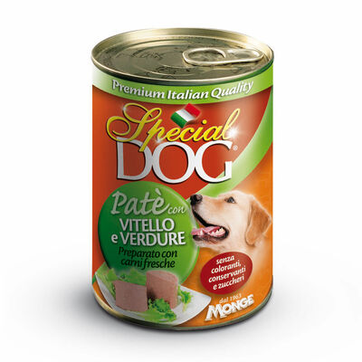 Special Dog Paté Con Vitello e Verdure 400 gr