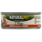 Naturalpet Cat I ragù Anatra con cubetti di manzo 85gr