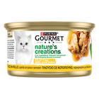 Gourmet Nature's Creations Cat Adult Ricco in Pollo con spinaci e pomodori 85 gr image number 0