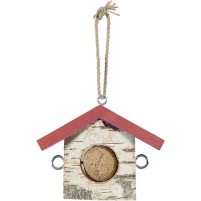 Zolux Supporto in legno per palle di grasso Tetto Rosso
