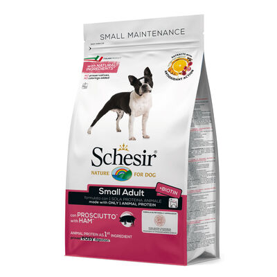 Schesir Dog Adult Small Maintenance Prosciutto 800 gr