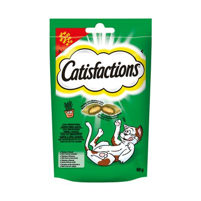 Catisfactions Snack Cat Erba Gatta 60 gr