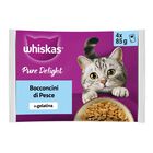 Whiskas Cat Bocconcini di Pesce in Jelly 4 pz x 85 gr
