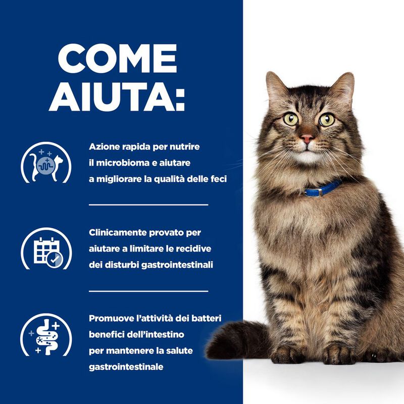 Hill's Prescription Diet Cat Gastrointestinal Biome Spezzatino al Pollo e Verdure 82 gr