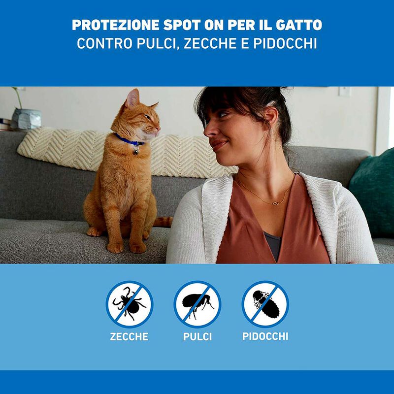 Frontline Spot On Gatto 3 Pipette 0,5ml