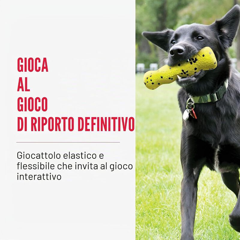 Kong Reflex Stick per cani Giallo 1 pz