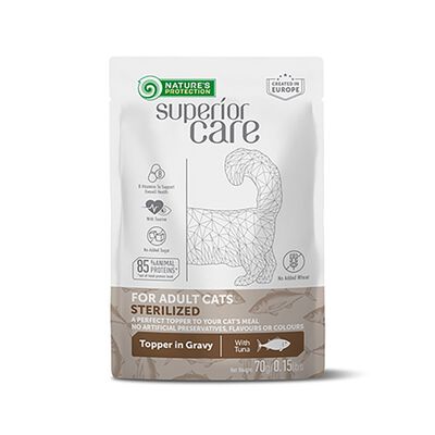 Nature's Protection Superior Care Cat Sterilized Tonno 70 gr