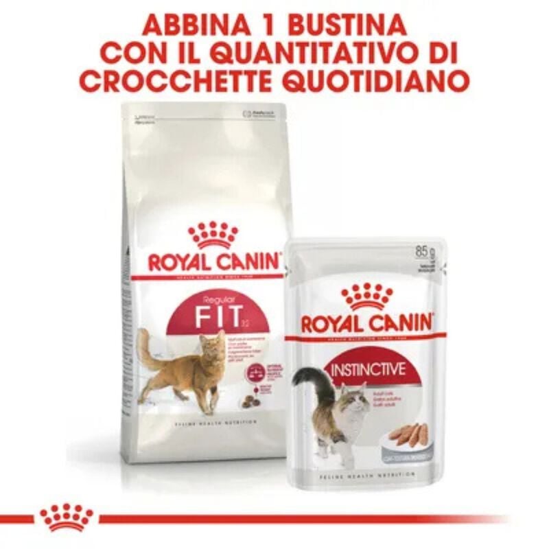 Royal Canin Cat Adult Sterilised Fit 32 10 + 2kg omaggio