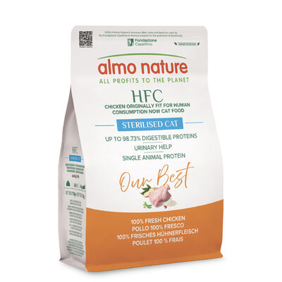 Almo Nature HFC Cat Adult Sterilised Pollo 1,2kg
