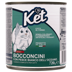 Ket Cat Adult All breeds Bocconcini Pesce dell'Oceano 720 gr image number 0
